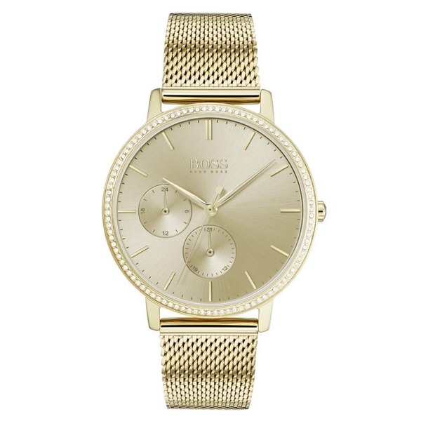 Hugo Boss Infinity Gold Steel Ladies Multi-Function Watch 1502520