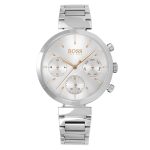 Hugo Boss Flawless Chronograph Silver Women's Watch 1502530