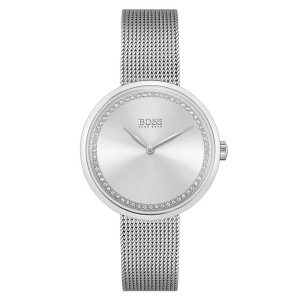 Hugo Boss Praise Silver Mesh Women's Watch 1502546