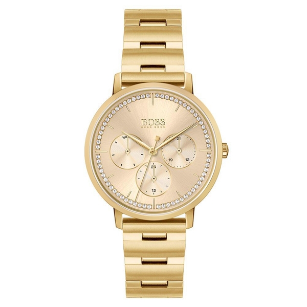 Hugo Boss Prima Gold Steel Women's Multi-Function Watch 1502572
