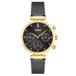 Hugo Boss Black Mesh Women's Multi-Function Watch 1502627