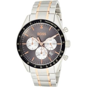 Hugo Boss Mens Chronograph Quartz Watch With Stainless Steel Strap 1513634