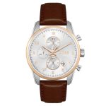 Hugo Boss Brown Leather Chrono Men's Watch 1513786