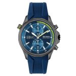 Hugo Boss 1513821 Globetrotter Blue Dial Chrono Men's Watch