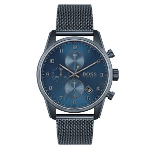 Hugo Boss Blue Steel Mesh Men's Chronograph Watch 1513836