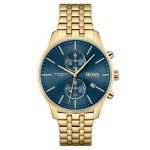 Hugo Boss Gold Steel Men's Chrono Watch 1513841