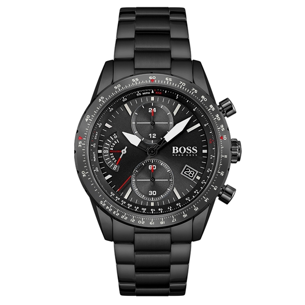 Hugo Boss Black Steel Men's Chronograph Watch 1513854