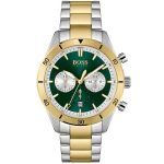 Hugo Boss Santiago Two Tone Chronograph Men's Watch 1513872