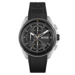 Hugo Boss Black Silicone Men's Chrono Watch 1513953