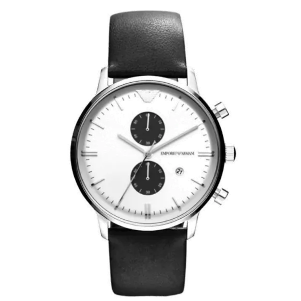 Emporio Armani Gianni AR0385 Chronograph Leather Men's Watch