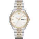 Emporio Armani Men's Watch Two-Tone Gold AR11034
