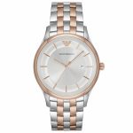Emporio Armani AR11044 Lambda Silver Dial Men's Watch
