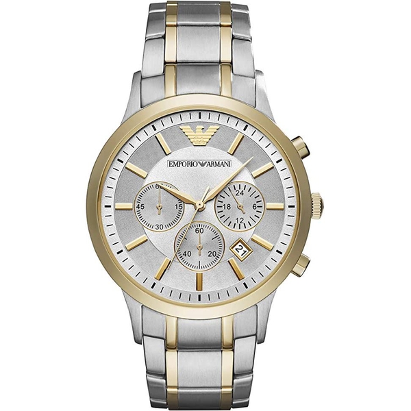 Emporio Armani Men's Chronograph Watch Renato Gold AR11076