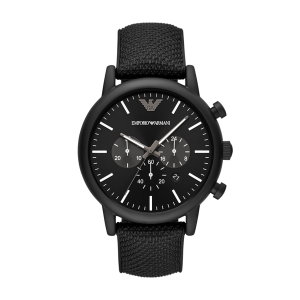 Emporio Armani Silicone Chronograph Men's Watch AR11450