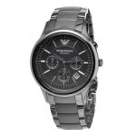 Emporio Armani Men's Chronograph Watch Ceramica Black AR1452
