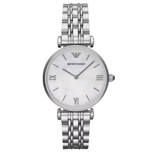 Emporio Armani Ladies Watch T-Bar Gianni Silver AR1682