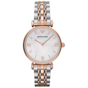 Emporio Armani Ladies Watch T-Bar Gianni Two-Tone AR1683