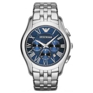 Emporio Armani Men's Chronograph Watch Valente Blue AR1787