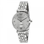 Emporio Armani Classic Silver Dial Men's Watch AR1819