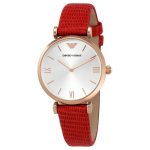 Emporio Armani Classic Silver Dial Ladies Dress Watch AR1876