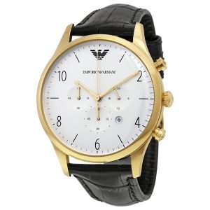Emporio Armani Classic Chronograph White Dial Men's Watch AR1892