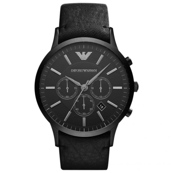 Emporio Armani Men's Chronograph Watch Sportivo Black AR2461