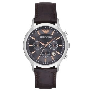 Emporio Armani Men's Renato Watch Chronograph Grey AR2513