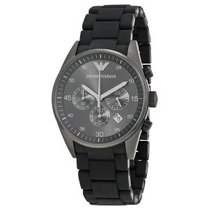 Emporio Armani Sport Chronograph Black Dial Men's Watch AR5889