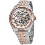 Emporio Armani Automatic Skeleton Dial Two-tone Men's Watch AR60002