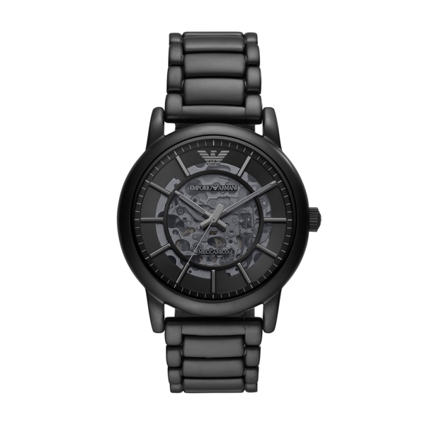 Emporio Armani AR60045 Automatic Black Stainless Steel Watch