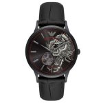 Emporio Armani Automatic Black Dial Men's Watch AR60046