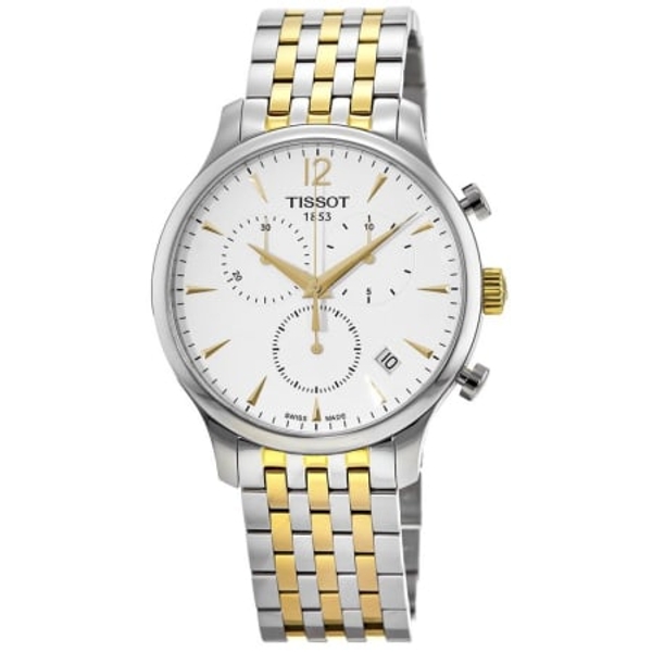 Tissot T-Classic Tradition Chronograph Two-Tone Men's Watch - 42mm