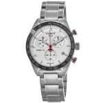 Tissot PRS 516 Chronograph Silver Dial Men's Watch - T100.417.11.031.00