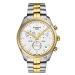 Tissot PR 100 Chronograph Men's Watch - Two-Tone Stainless Steel & Gold - T101.417.22.031.00