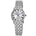 Tissot Carson Women's Silver Dial Stainless Steel Watch (30mm)