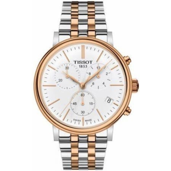 Tissot Carson Premium Chronograph Two-Tone Watch (41mm)