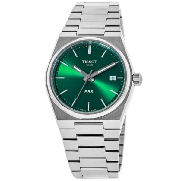 Tissot PRX Quartz 35mm Green Dial Unisex Watch - T137.210.11.081.00