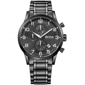 Hugo Boss Aeroliner Quartz Black Dial Men's Watch 1513180