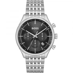 Hugo Boss Stainless Steel Black Dial Chronograph Men's Watch 1514082