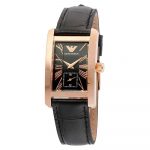 Emporio Armani AR0169 Quartz Classic Gold Leather Strap Women's Watch