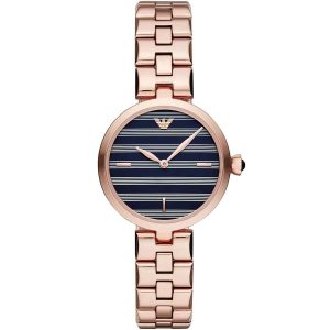 Emporio Armani AR11220 Rose Gold Steel Analog Quartz Women's Watch
