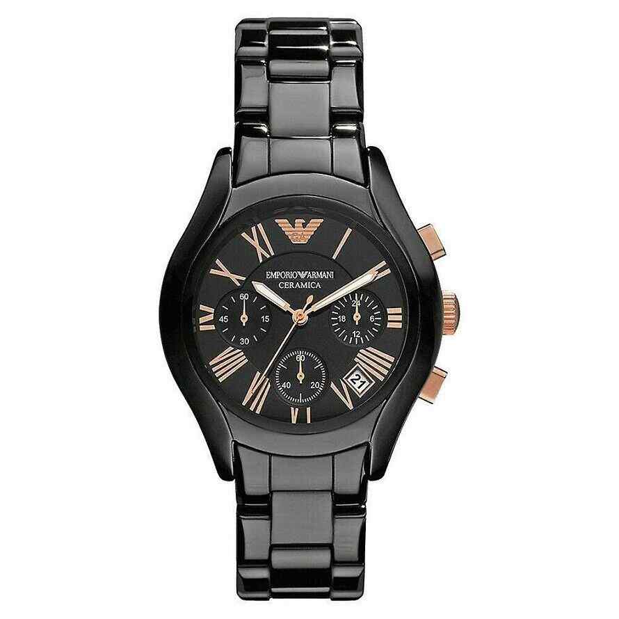 Emporio Armani AR1411 Black Ceramic Women's Watch