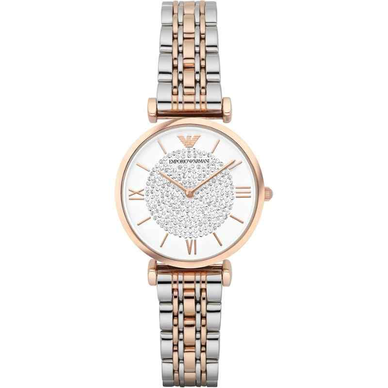Emporio Armani Ladies Watch T-Bar Gianni Two-Tone AR1926