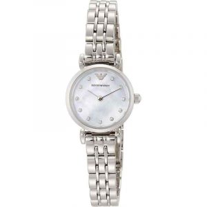 Emporio Armani Ladies Watch Gianni Silver AR1961