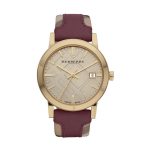 Burberry The City Check Champagne Watch - BU9017 (Unisex)