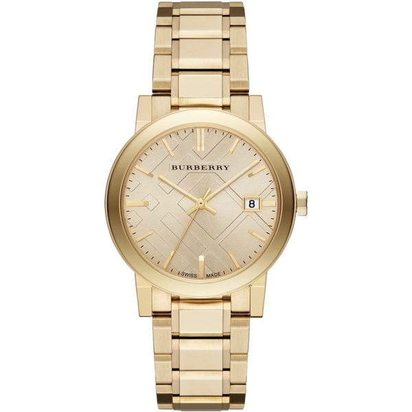 Burberry The City Yellow Gold Watch BU9033 (Unisex)