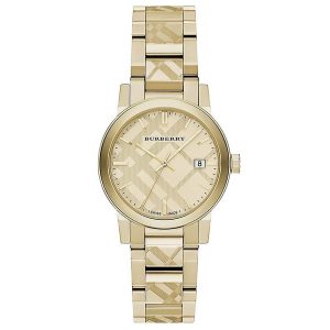 Burberry The City BU9145 Gold-Tone Stainless Steel Women's Watch