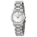 Burberry BU9200 Petite Silver Check Dial Stainless Steel Women's Watch