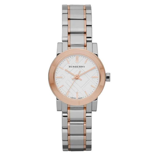 Burberry The City Two-Tone Rose Gold Women's Watch - 26mm (BU9205)
