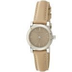 Burberry The City Petite Beige Leather Watch BU9207